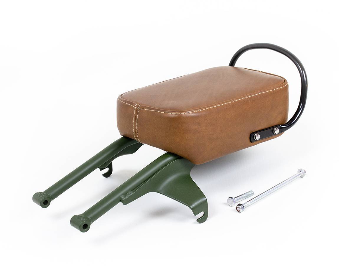 Leather Pillion Seat For Royal Enfield Classic