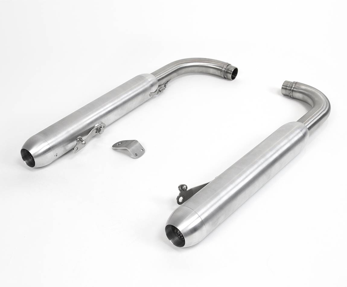 Exhaust silencers for Triumph Bobber (2017)