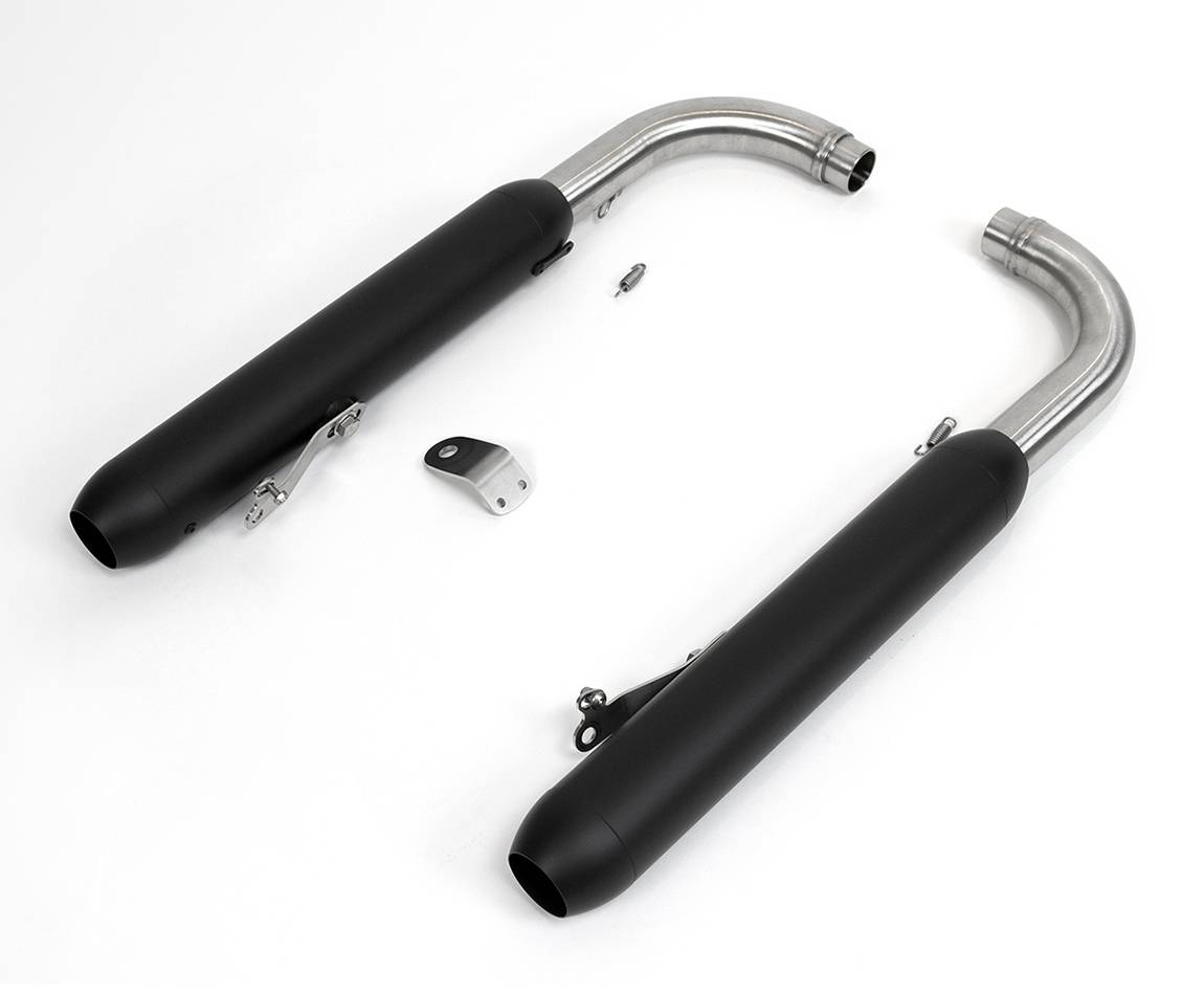 triumph bobber exhaust systems