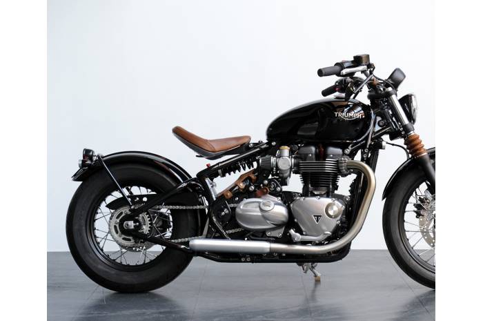 triumph bobber exhaust systems