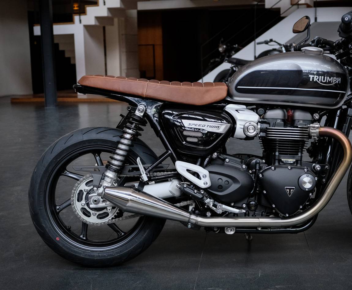 Classic leather seat for Triumph SpeedTwin (2019-...)