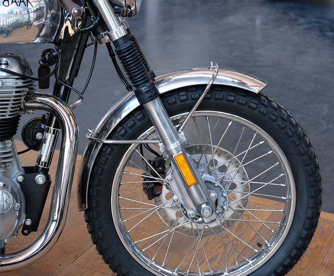 modified mudguard for royal enfield