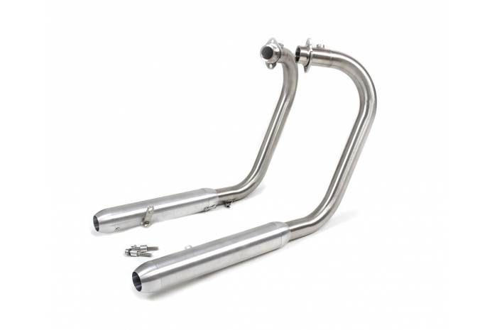 Short exhaust for Royal Enfield 650 Interceptor / Continental GT