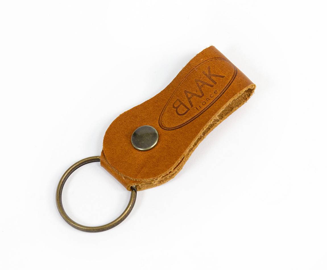 Leather keychain by BAAK craftsmen